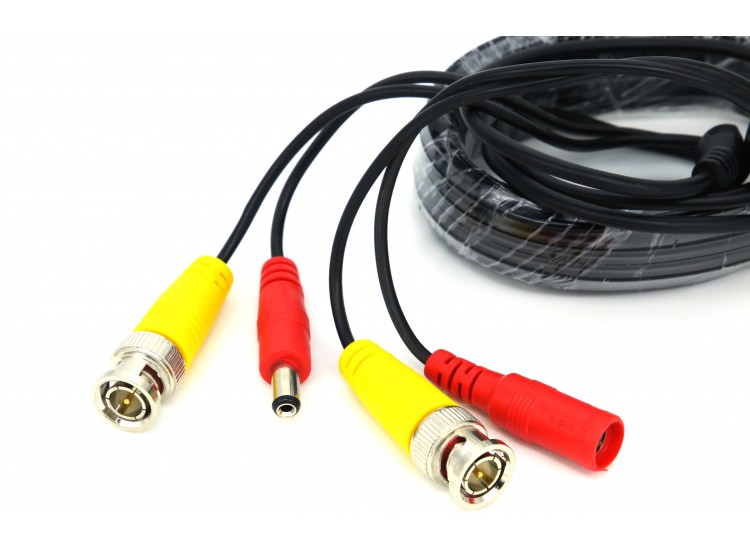 GTECH BNC + DC READY TO USE 20 MTR CABLE