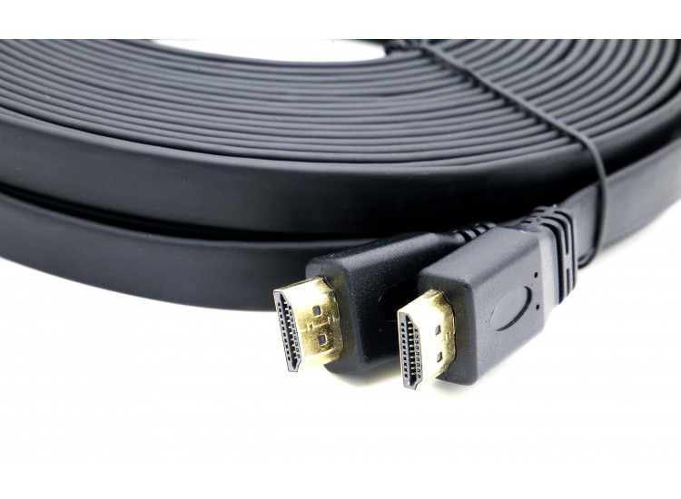 GTECH HDMI TO HDMI FLAT CABLE 15 MTR