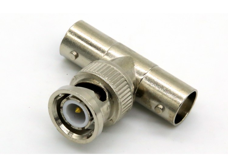 GTECH BNC MALE TO 2 BNC FEMALE ( T ) CONNECTOR