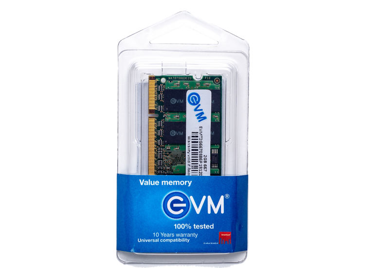 EVM 2GB DDR2 LAPTOP RAM