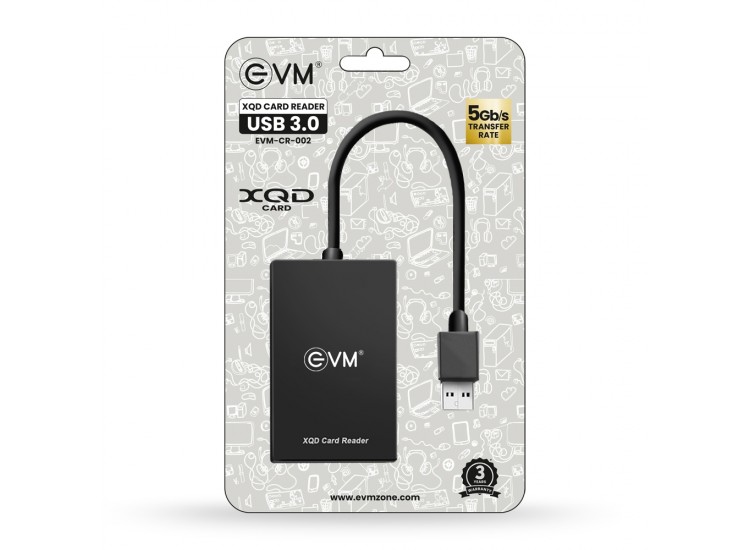 EVM XQD CARD READER USB 3.0 CR002