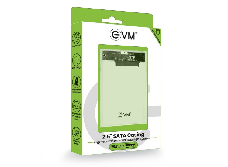 EVM 2.5" SATA CASING USB 3.0 TP01