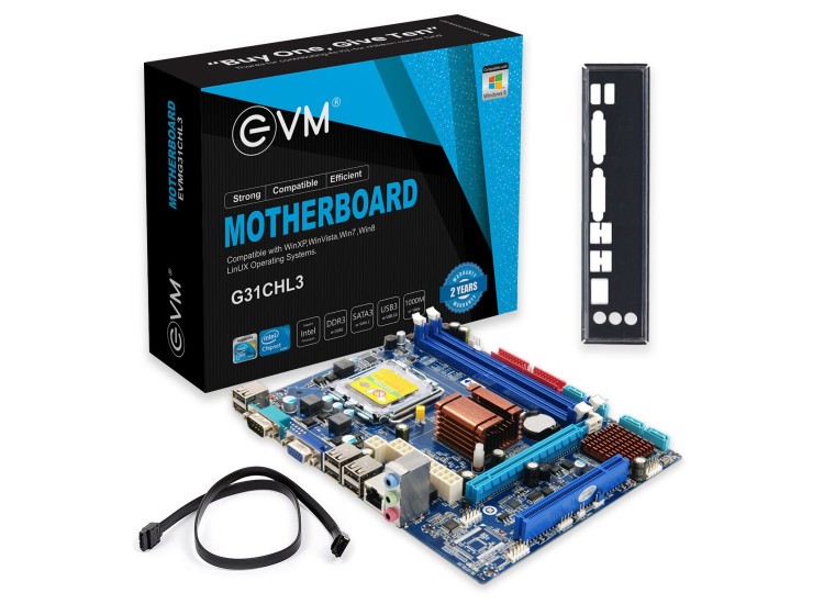 EVM G31 DDR2 MOTHERBOARD