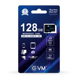 EVM 128GB CLASS 10 MICRO SD CARD