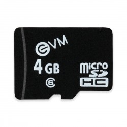 EVM 4GB CLASS 6 MICRO SD CARD