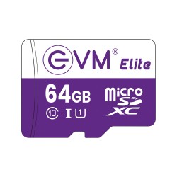 EVM ELITE 64GB MICRO SD CARD XC CLASS 10