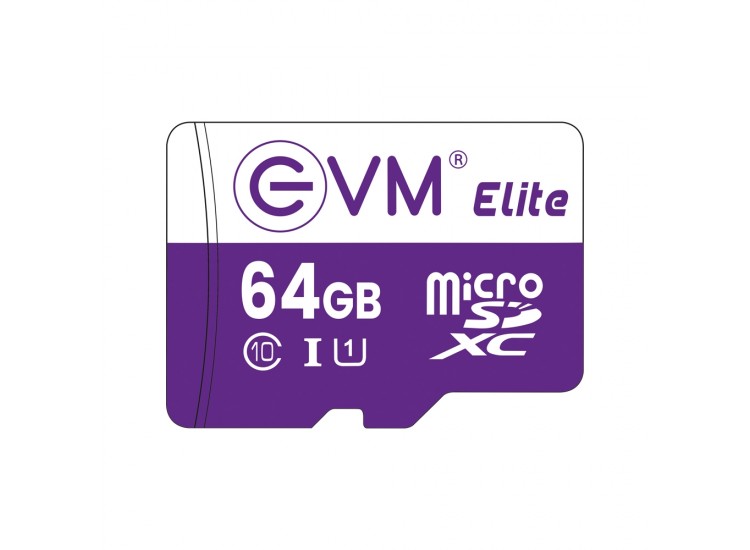 EVM ELITE 64GB MICRO SD CARD XC CLASS 10