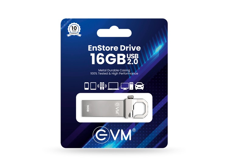 EVM 16GB PENDRIVE USB 2.0