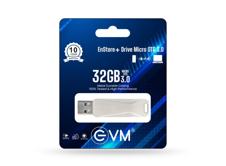 EVM 32GB PENDRIVE USB 3.0 MICRO OTG