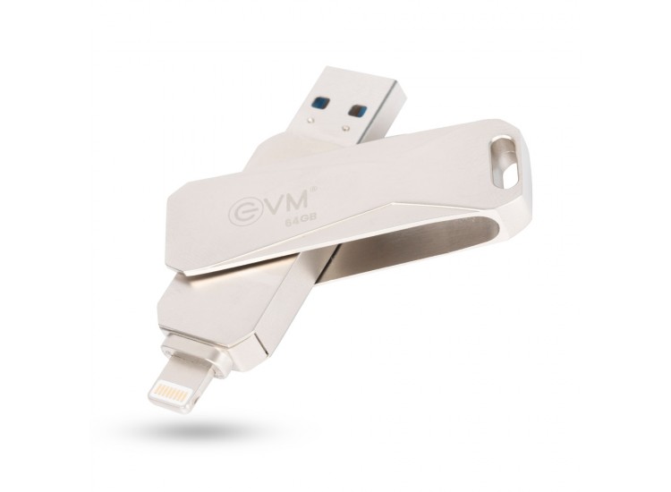 EVM 64GB PENDRIVE USB 3.0 IPHONE OTG