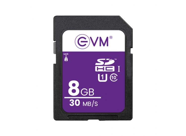 EVM 8GB CLASS 10 SDHC CARD