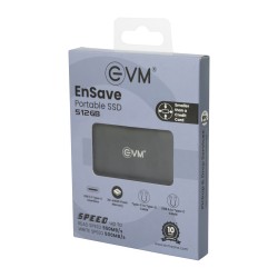 EVM 512GB EXTERNAL SSD ENSAVE 