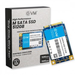 EVM 512GB MSATA SOLID STATE DRIVE (SSD)