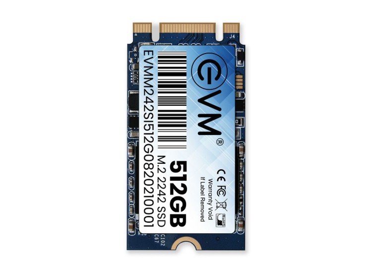 EVM 512GB M.2 2242 SOLID STATE DRIVE (SSD)