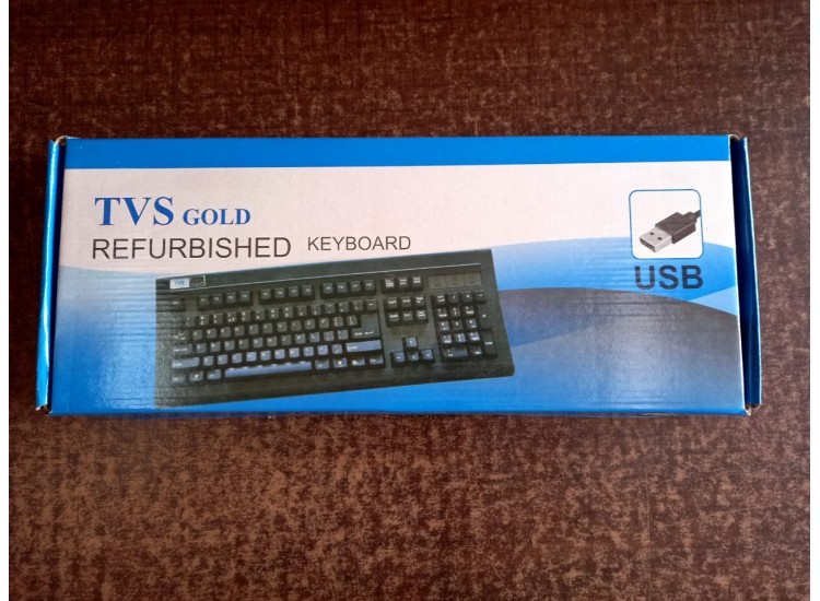 TVS GOLD REFURBISHED USB KEYBOARD - 1 YEAR WARRANTY