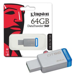 KINGSTON 64GB PENDRIVE 3.0 DT50